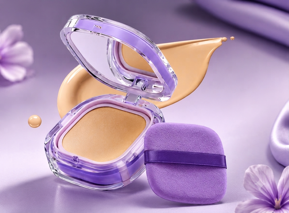 ๐ฅ3D Sculpting Crystal Concealer Cushion - Full Coverage Contour & Highlight Compact