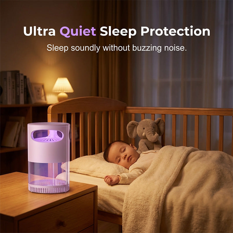 ๐ฆ 50% OFF!๐ Smart 360ยฐ UV Mosquito Trap | Chemical-Free & Ultra-Quiet ๐