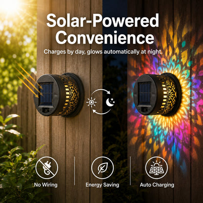 ⏰limited-time 50% OFF🌞Solar Mandala Wall Light [Buy 1 Get 1 FREE]
