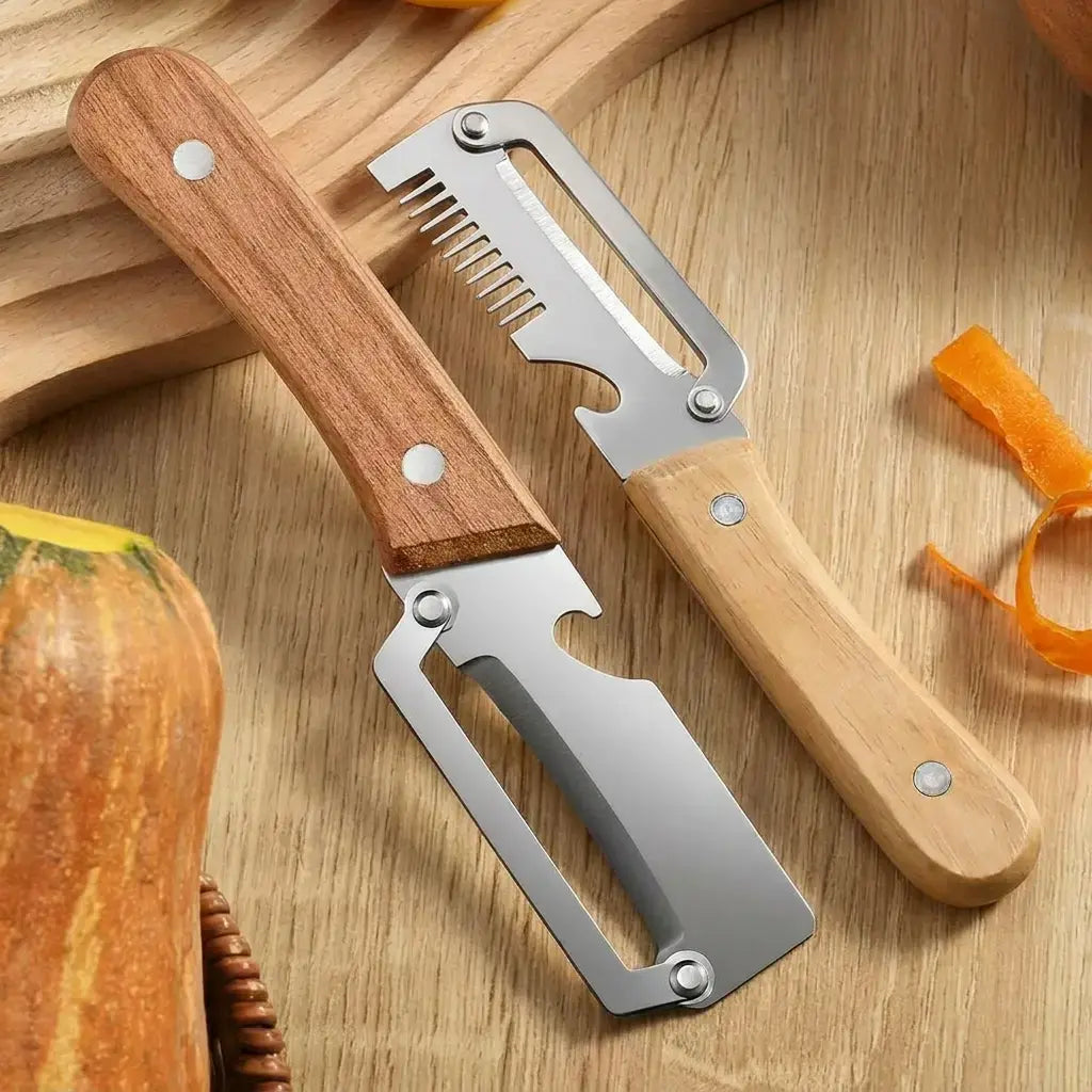 💥Buy 1, Get 1 FREE: Buy Premium Peeler,🏆 Get Scallion Shredder FREE!