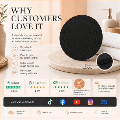 🛀Last Day Buy 2 Get 2 Free❄💦 Scrub Bath Pads – Gently exfoliate, unclog pores, reveal brighter skin. Durable rubber, easy to rinse. A little scrub goes a long way! ✨