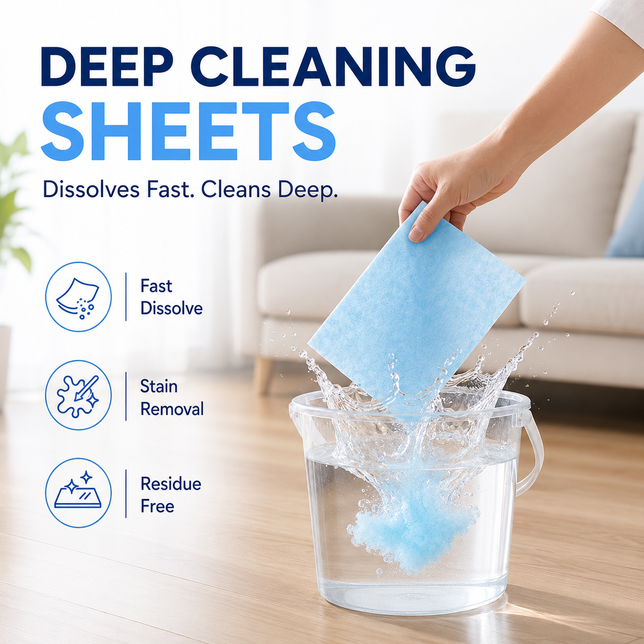Vruuxarny™ 4-in-1 Cleaning Sheets
