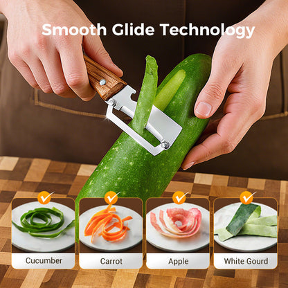 💥Buy 1, Get 1 FREE: Buy Premium Peeler,🏆 Get Scallion Shredder FREE!