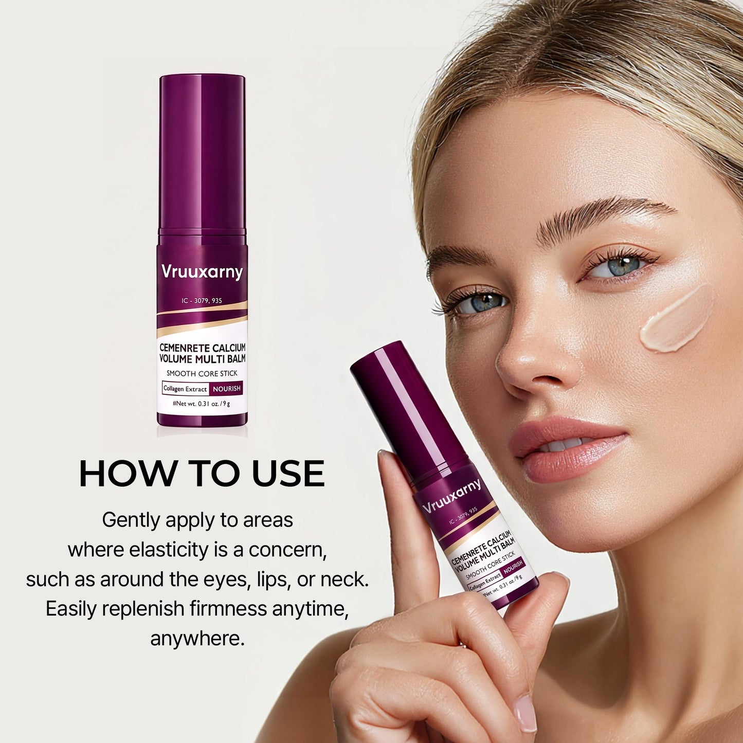 Vruuxarny® Advanced Collagen Multi-Balm | Anti-Aging Firming Stick