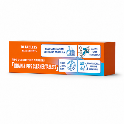 💥Vruuxarny™ 4-in-1 Active Foam Drain & Pipe Cleaner Tablets