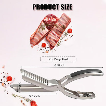 🥩Rib Prep Pro | One-Pull Membrane Remover for Effortless BBQ