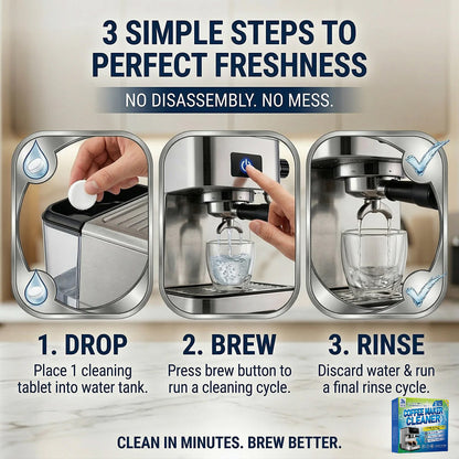 Clean Hidden Coffee Oils & Limescale in One Brew Cycle