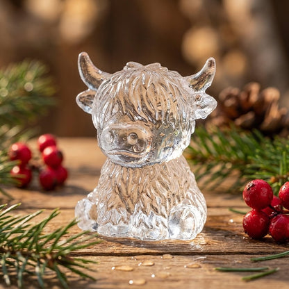 🥃Elevate Your Drink: The Intricate 3D Highland Cow Ice Mold
