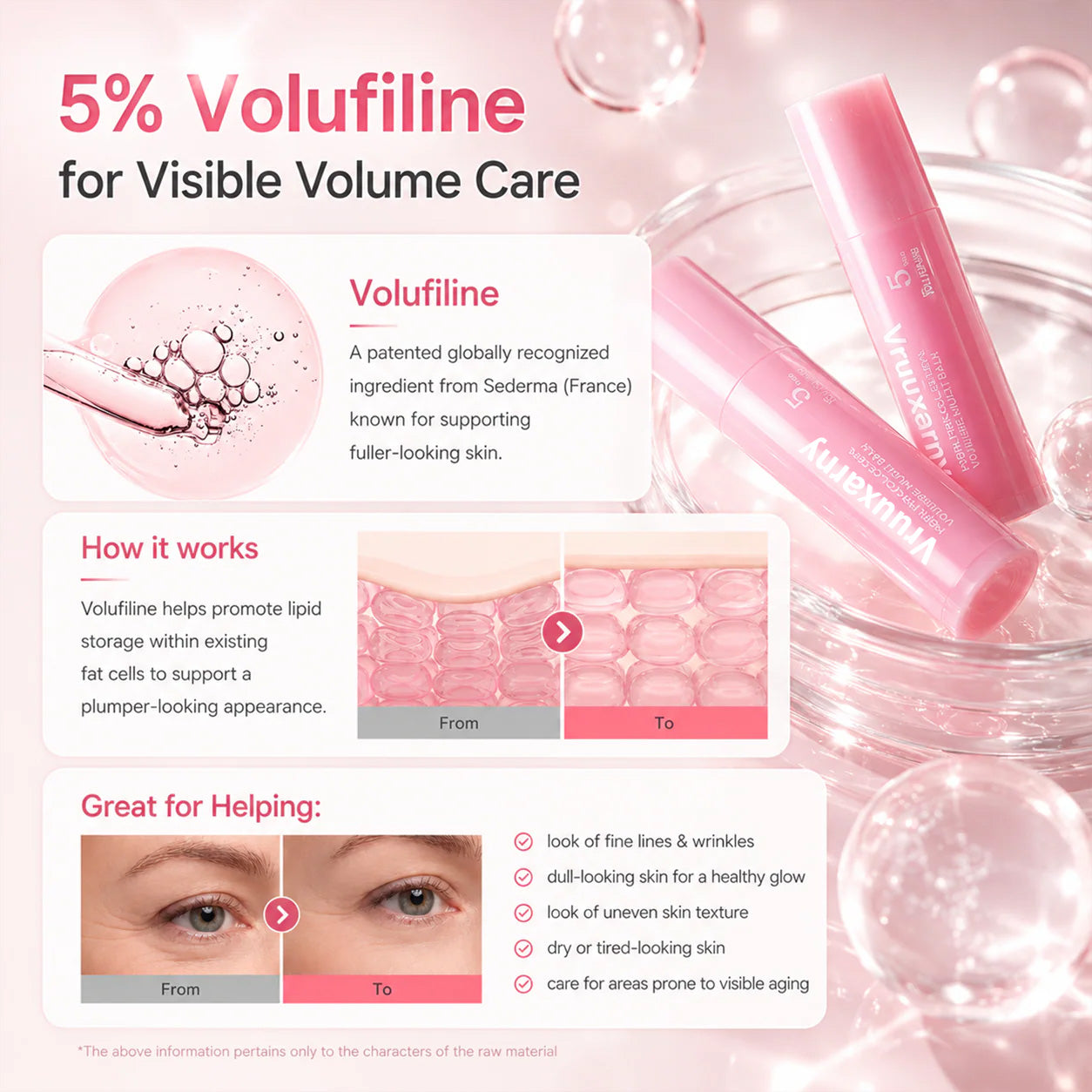 [BUY 1 GET 1 FREE] PDRN Pink Collagen Volume Multi Balm – 5% Volufiline Instant Plumping Stick