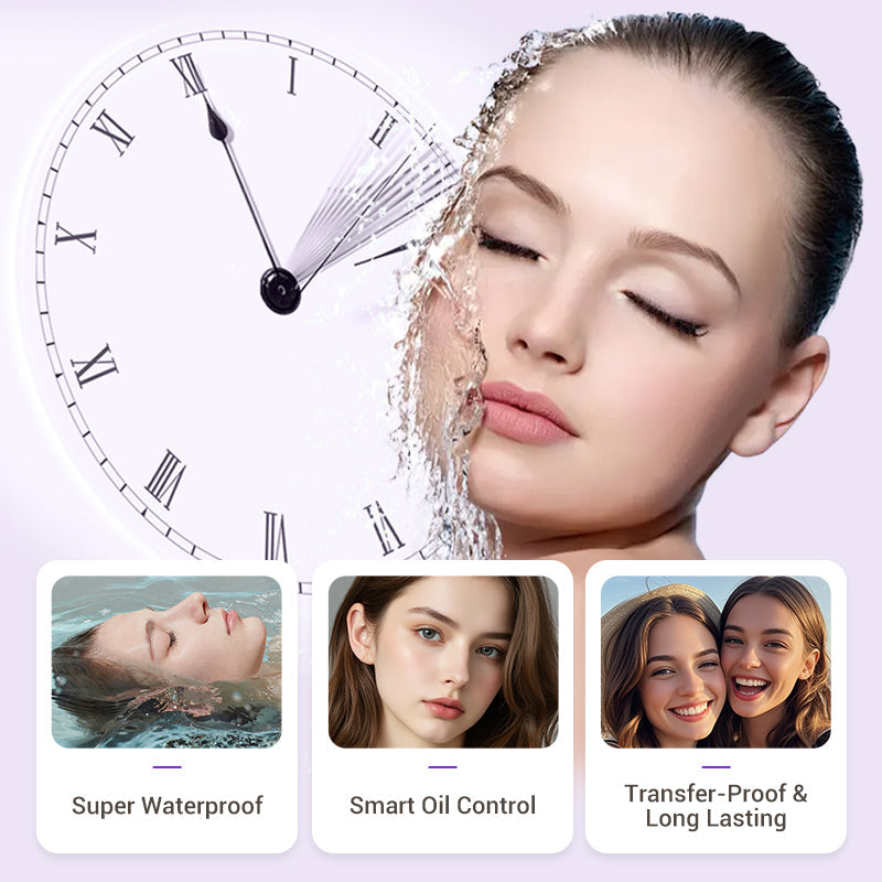 🔥3D Sculpting Crystal Concealer Cushion - Full Coverage Contour & Highlight Compact