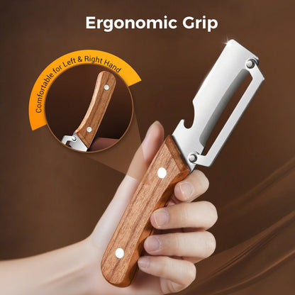 💥Buy 1, Get 1 FREE: Buy Premium Peeler,🏆 Get Scallion Shredder FREE!