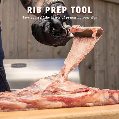 🥩Rib Prep Pro | One-Pull Membrane Remover for Effortless BBQ