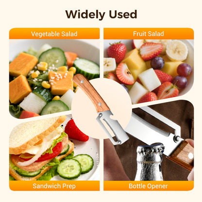 💥Buy 1, Get 1 FREE: Buy Premium Peeler,🏆 Get Scallion Shredder FREE!