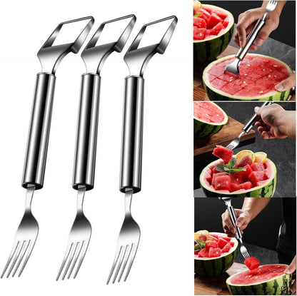 🍉The Viral 2-in-1 Watermelon Slicer: Zero Sticky Hands, Zero Mess!