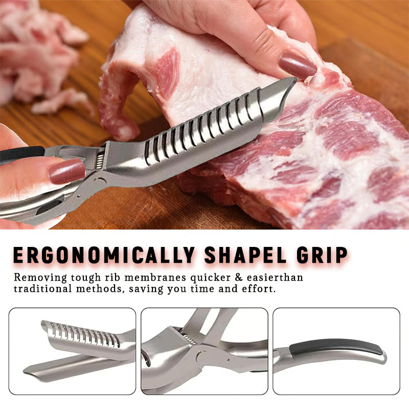 🥩Rib Prep Pro | One-Pull Membrane Remover for Effortless BBQ