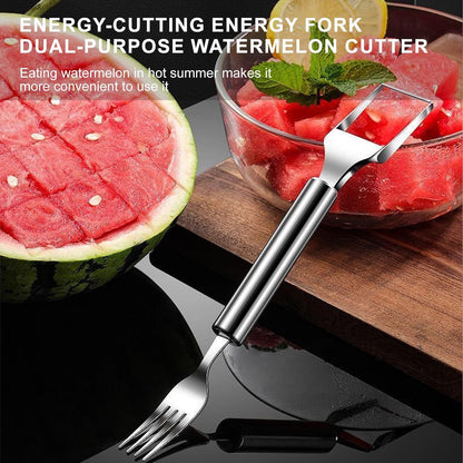 🍉The Viral 2-in-1 Watermelon Slicer: Zero Sticky Hands, Zero Mess!