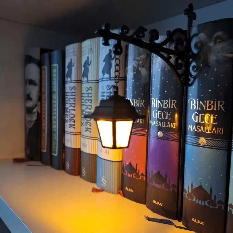 🔥LAST DAY 40% OFF - Library Lantern-Decorative Bookshelf Lighting