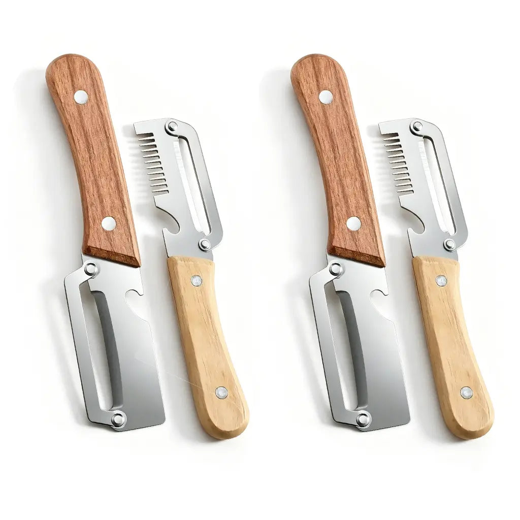 💥Buy 1, Get 1 FREE: Buy Premium Peeler,🏆 Get Scallion Shredder FREE!