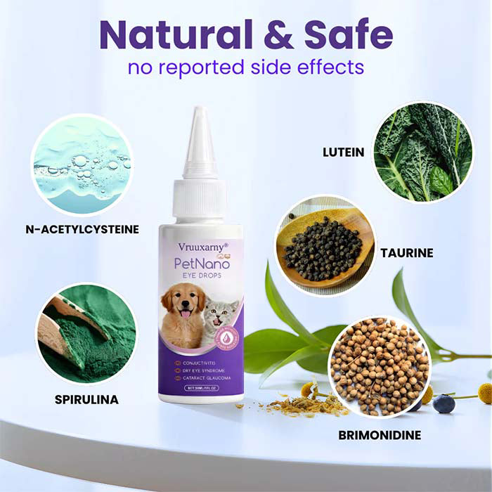 🔥 [Buy 2 Get 1 FREE] Pet Eye Drops - Tear Stain & Dry Eye Relief