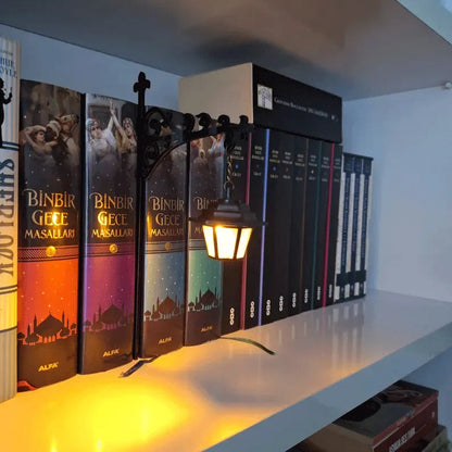 🔥LAST DAY 40% OFF - Library Lantern-Decorative Bookshelf Lighting