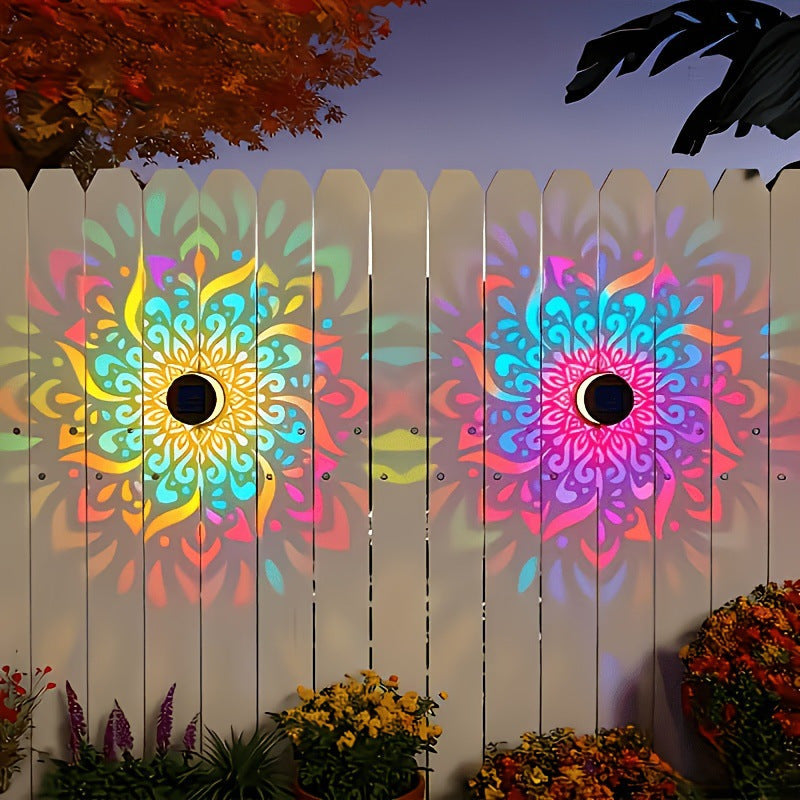 ⏰limited-time 50% OFF🌞Solar Mandala Wall Light [Buy 1 Get 1 FREE]