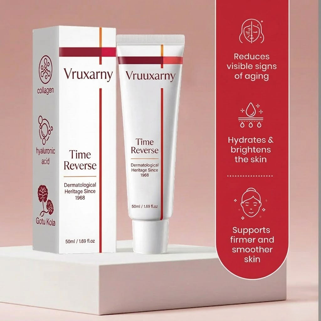 🔥 FLASH SALE: Buy 1 Get 1 FREE on Vruuxarny Time Reverse Cream! ⏳