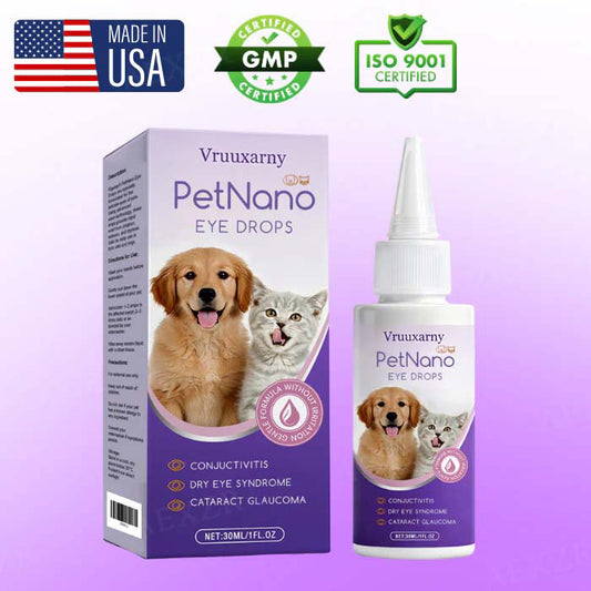 🔥 [Buy 2 Get 1 FREE] Pet Eye Drops - Tear Stain & Dry Eye Relief