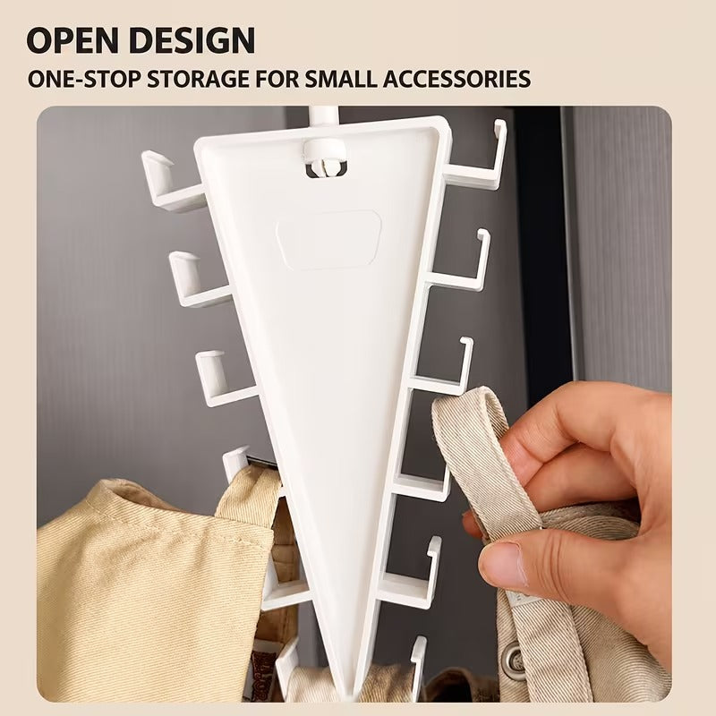 Ultimate Closet Space Saver: Multi-Hook Umbrella Hanger Rack