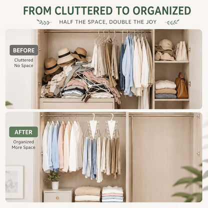 Ultimate Closet Space Saver: Multi-Hook Umbrella Hanger Rack