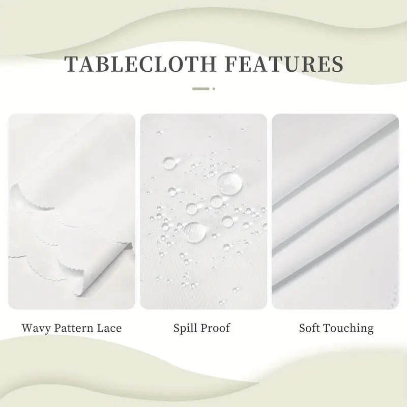 🔥Limited-time 50% off ⏳Anti-splash three-dimensional embossed/relief floral tablecloth