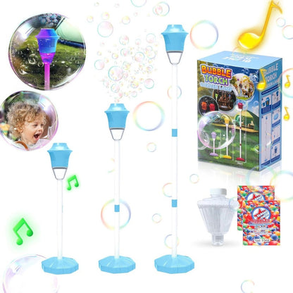 💥50% OFF NOW ! 👩‍❤️‍👨Ultra-High Capacity Standing Bubble Machine with Lights & Music