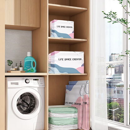 【BUY 2 GET 1 FREE】Instantly Free Up 80%+ Space: No-Pump Vacuum Compression Storage Bags 🌪️