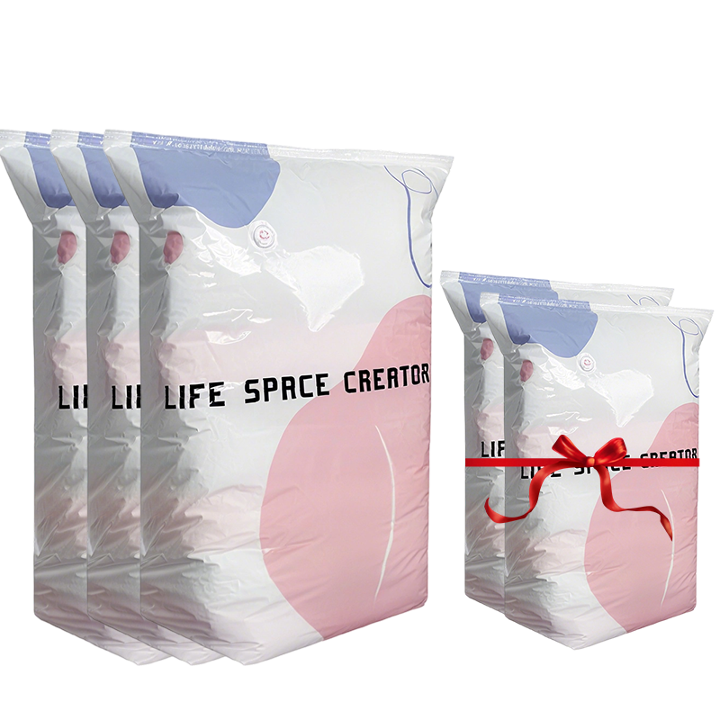 【BUY 2 GET 1 FREE】Instantly Free Up 80%+ Space: No-Pump Vacuum Compression Storage Bags 🌪️