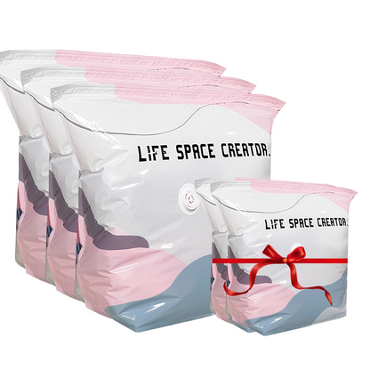 【BUY 2 GET 1 FREE】Instantly Free Up 80%+ Space: No-Pump Vacuum Compression Storage Bags 🌪️