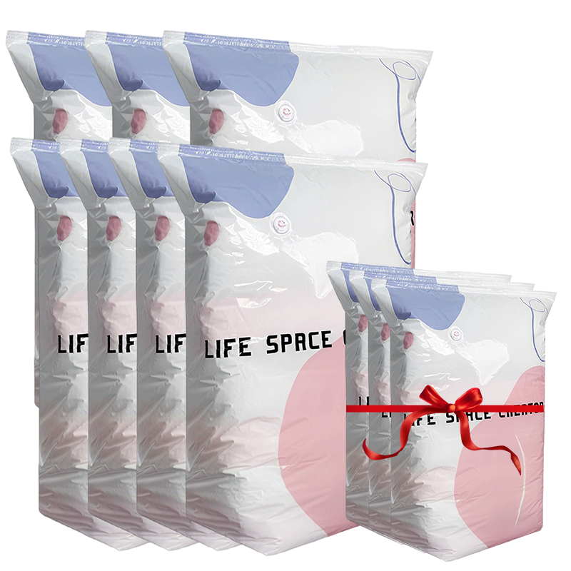 【BUY 2 GET 1 FREE】Instantly Free Up 80%+ Space: No-Pump Vacuum Compression Storage Bags 🌪️