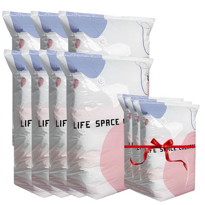 【BUY 2 GET 1 FREE】Instantly Free Up 80%+ Space: No-Pump Vacuum Compression Storage Bags 🌪️