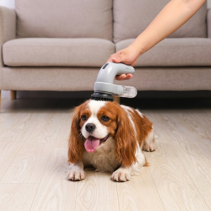 Portable Electric Pet Hair Vacuum & Grooming Tool